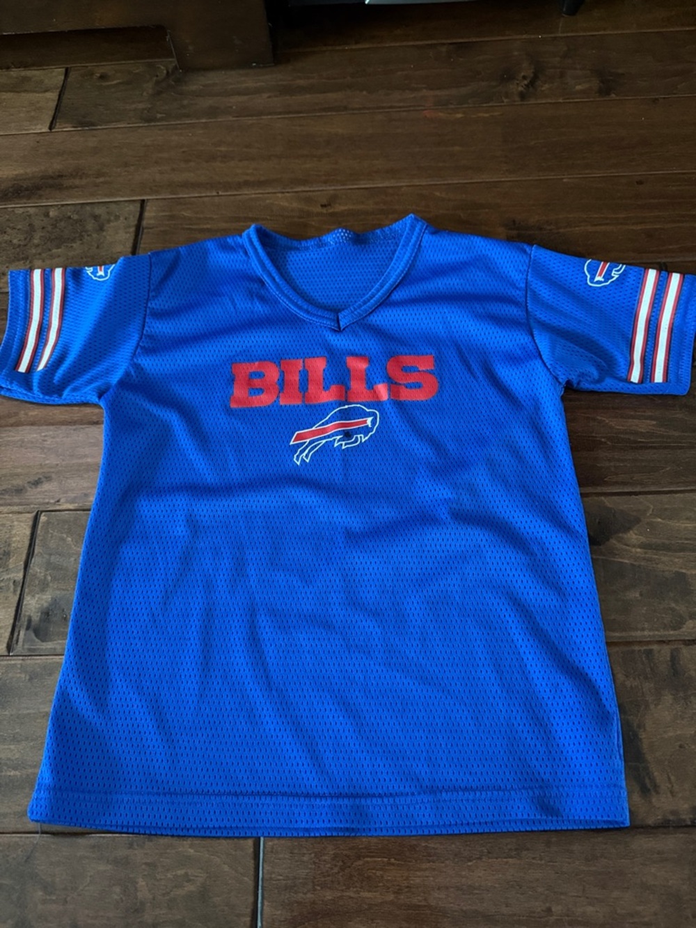 Buffalo Bills Jersey Top Fits like Youth Medium